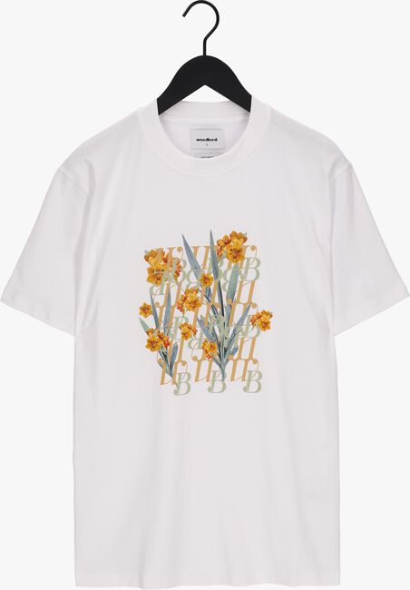 WOODBIRD T-shirt KALEB FLOW TEE en blanc - large