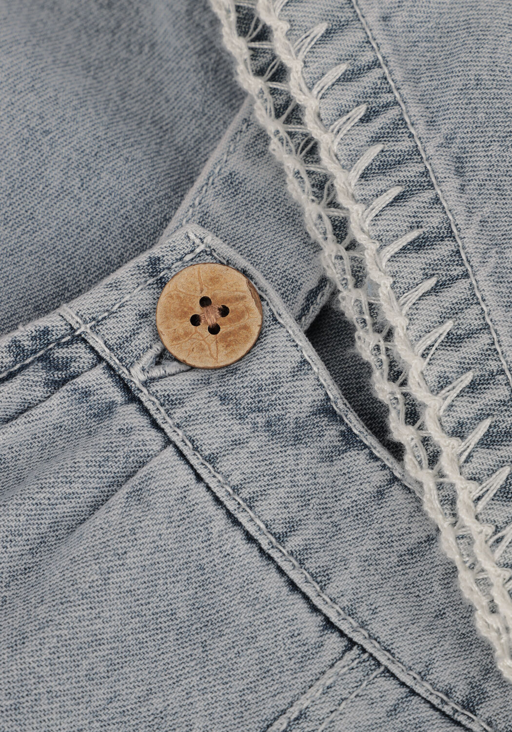 Blauwe LIL' ATELIER Broeken/jumpsuits NMFFUNDA DNM SHORT OVERALL 4331-FD F LIL - large