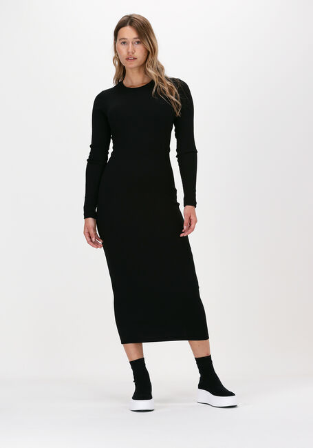 ENVII Robe midi ENALLY LS DRESS 5314 en noir - large