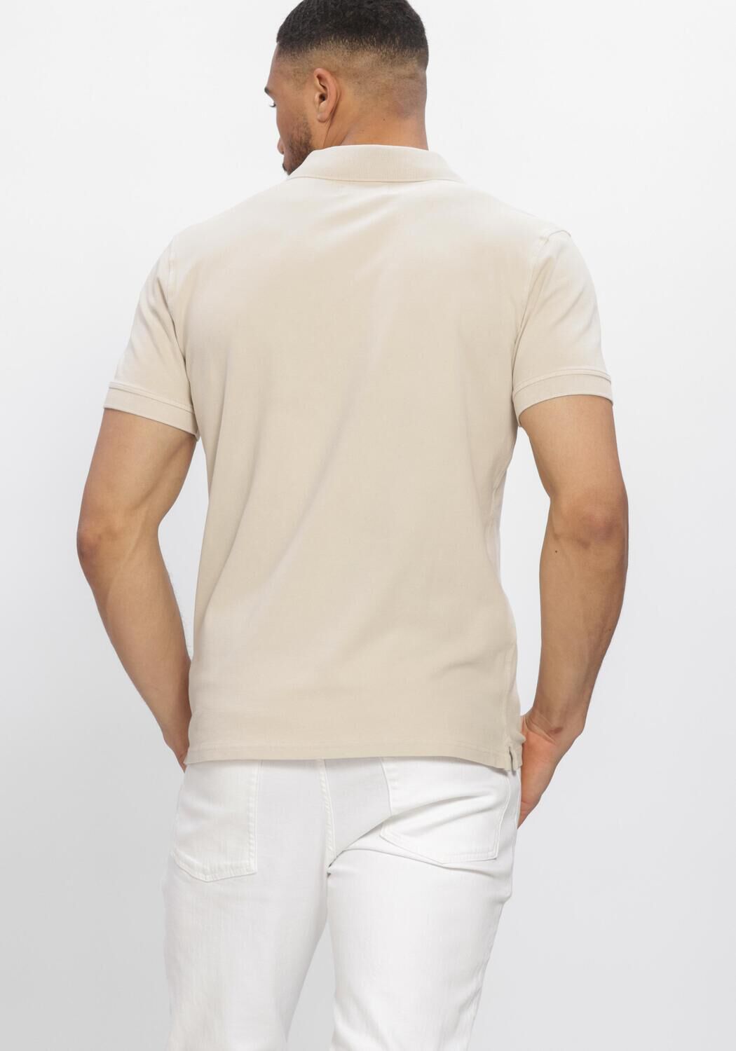 STEFANO LAURAN Polo POLO BJORN en beige - large