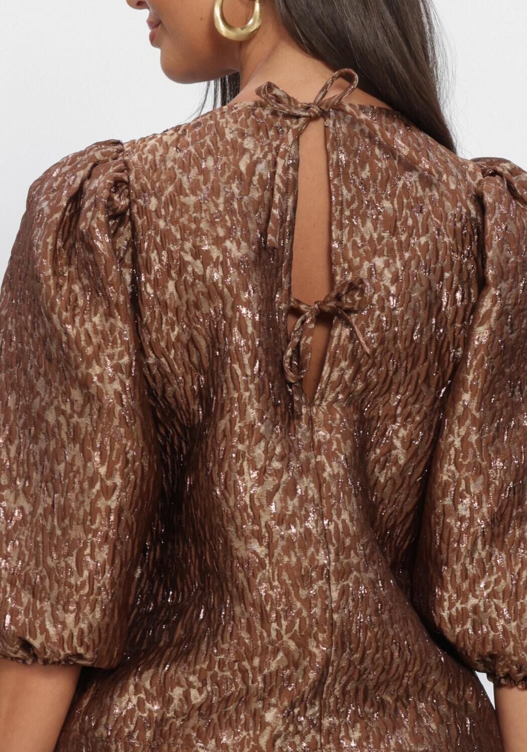 Bruine BY-BAR  JET SPARKLE CHEETAH BLOUSE - large