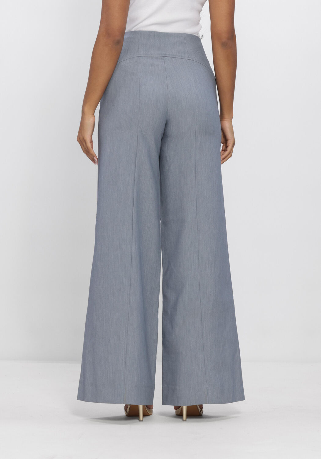 Blauwe JOSH V Wijde broek MICHELLA - large