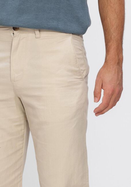 SELECTED MEN SLH196-STRAIGHT MILES LINEN  BLEND PANT Pantalons en beige - large