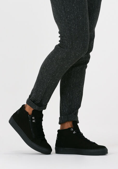 CYCLEUR DE LUXE Baskets montantes CAPO en noir - large