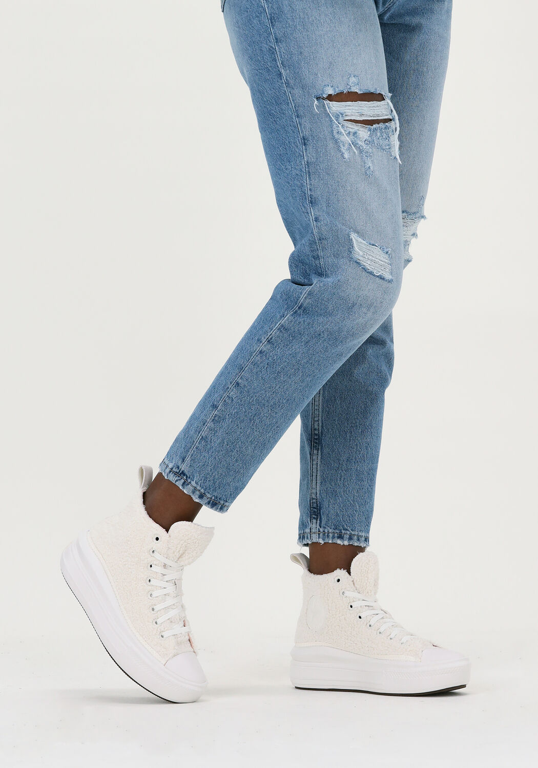 CONVERSE CHUCK TAYLOR ALL STAR MOVE HI Baskets montantes en beige