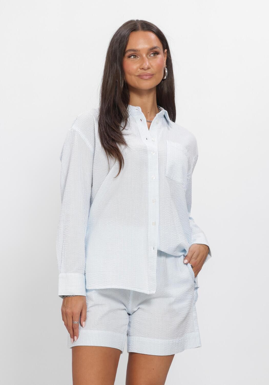 MSCH COPENHAGEN MSCHFELICITY SHIRT STP Blouses Sable - large