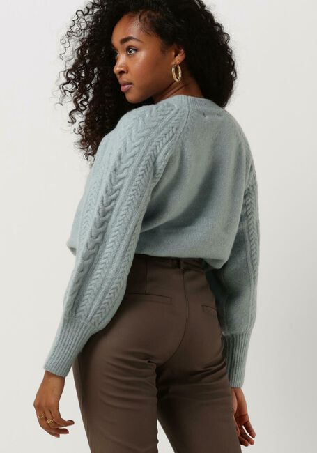Lichtblauwe MSCH COPENHAGEN Trui MSCHPEGGY PULLOVER - large