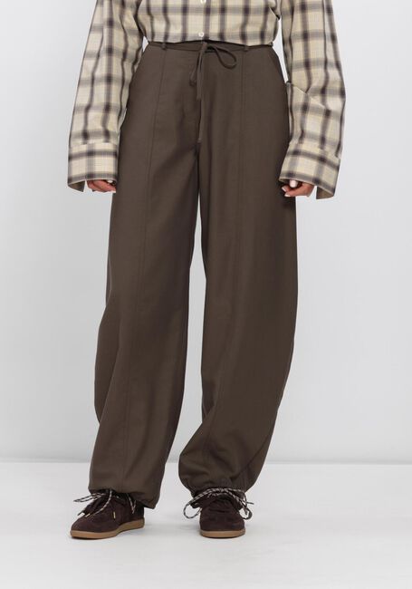 Zwarte SECOND FEMALE Broeken/jumpsuits BLINK NEW CARGO TROUSERS - large