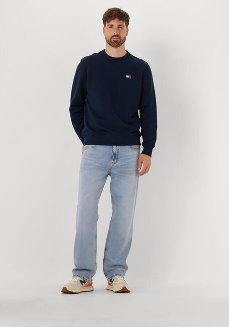 Lichtblauwe TOMMY JEANS Straight leg jeans OTIS REGULAR BI0112 - large