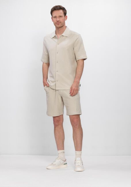 Beige AIRFORCE Casual overhemd WOVEN SHORT SLEEVE SHIRT - large