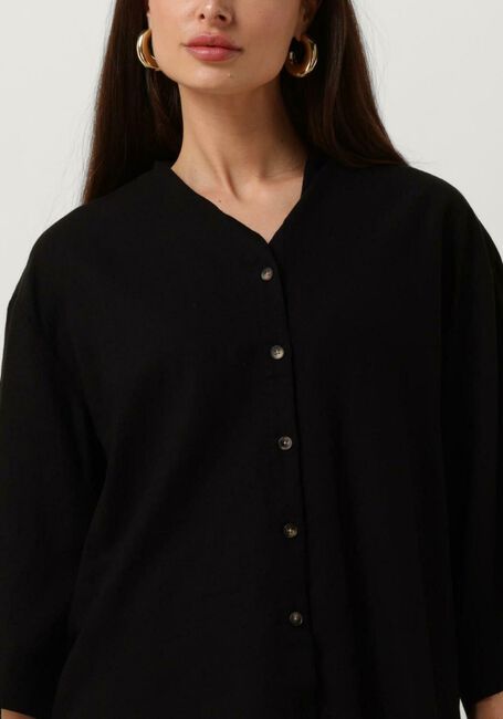 Zwarte MSCH COPENHAGEN  MSCHJOVENE GINIA 3/4 SHIRT - large