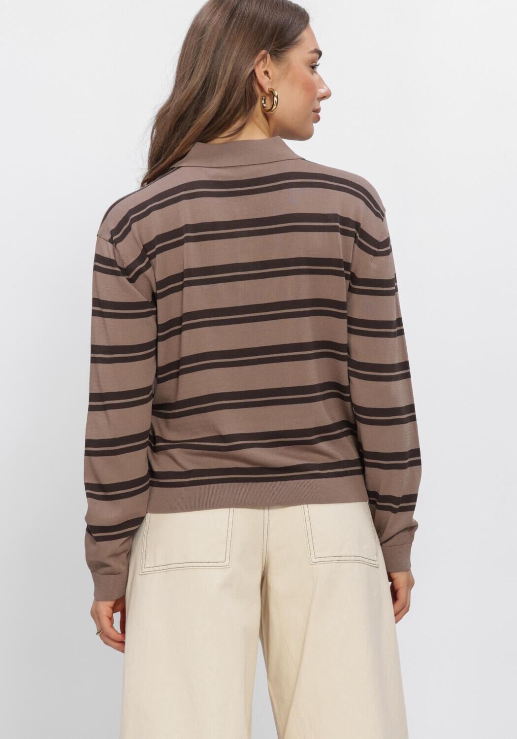 MSCH COPENHAGEN MSCHTERINE PULLOVER STP Hauts & T-shirts Sable - large