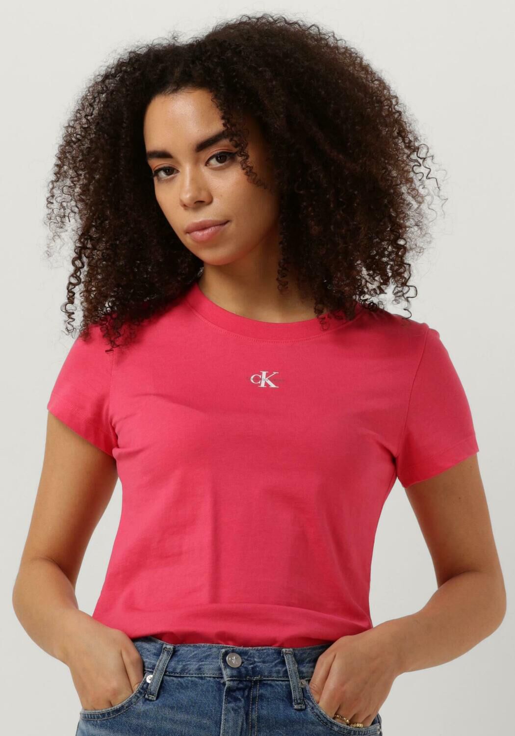 Calvin klein shirt roze store