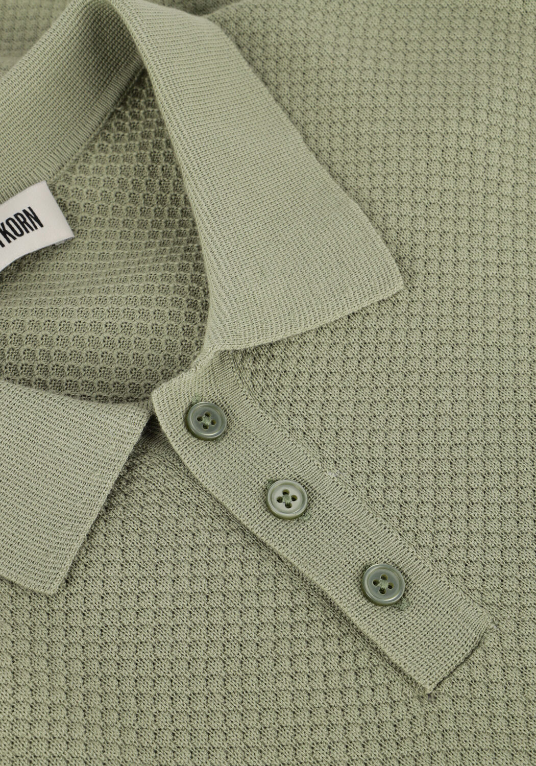 DRYKORN Polo TRITON 420187 en vert - large