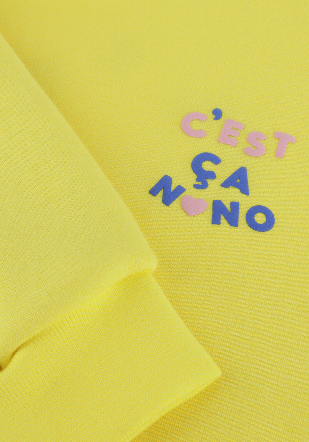 Gele NONO Trui KONONO FURRY SWEAT - large