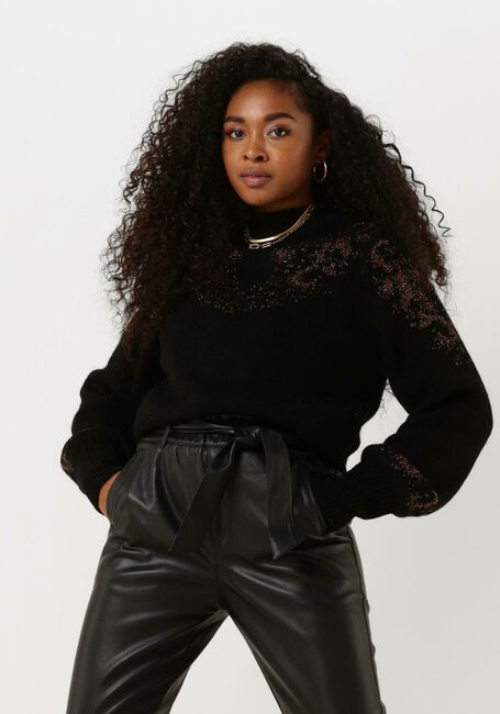 MINUS Pull LEIKA KNIT PULLOVER en noir - large