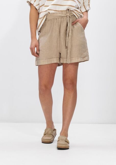 BY-BAR Pantalon courte JUNE LINNEN SHORT Sable - large