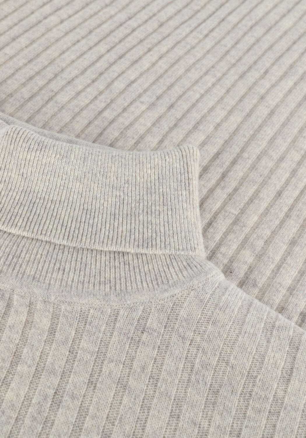 Beige SIMPLE Midi jurk FIDAN - large