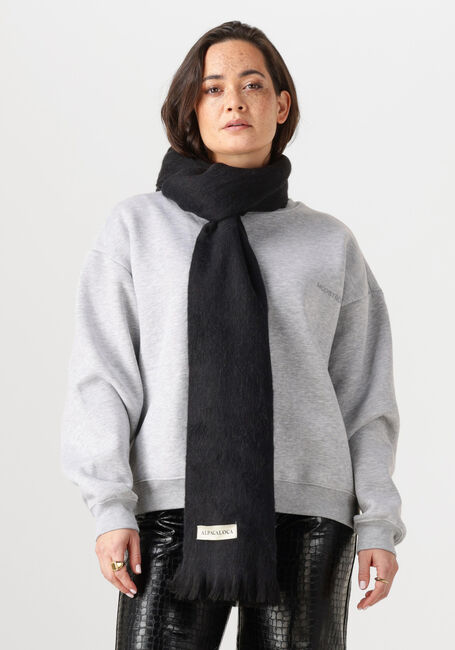 ALPACA LOCA 407 SCARF Foulard en noir - large