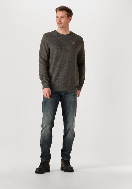 Groene PME LEGEND Trui COTTON MOULINE - large