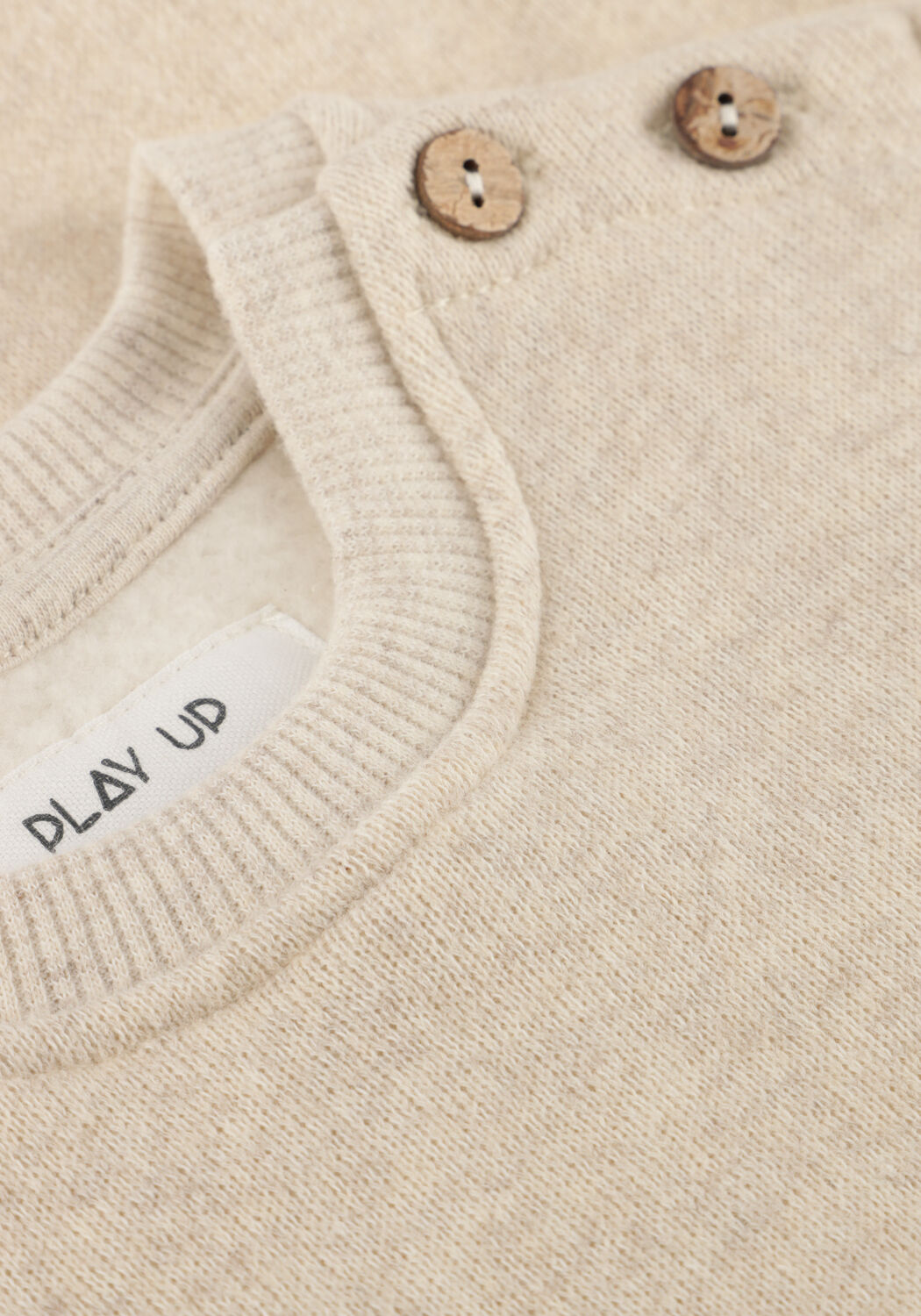 PLAY UP Bodys FLEECE JUMPSUIT &Eacute;cru - large