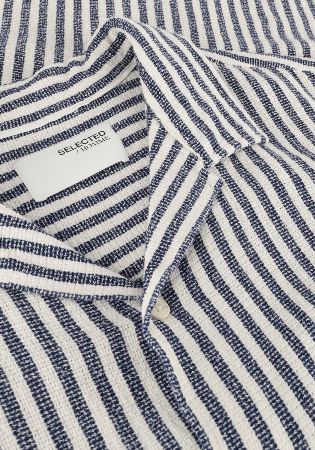 SELECTED MEN Chemise d&eacute;contract&eacute; SLHRELAX-SAL SHIRT RESORT Bleu fonc&eacute; - large