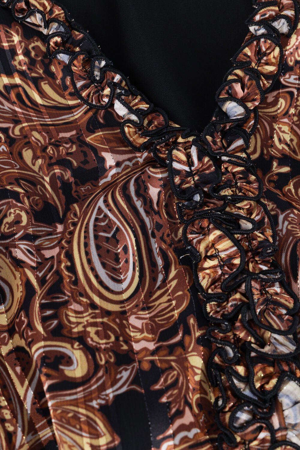 Bruine LIU JO Mini jurk ABITO TS.NAV LUREX - large