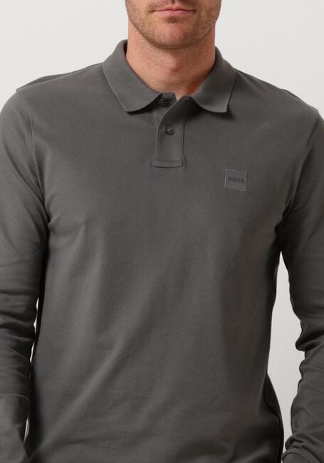 BOSS ORANGE Polo PASSERBY Gris foncé - large