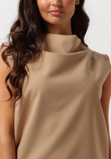 AIMEE THE LABEL Haut ROBERT en camel - large
