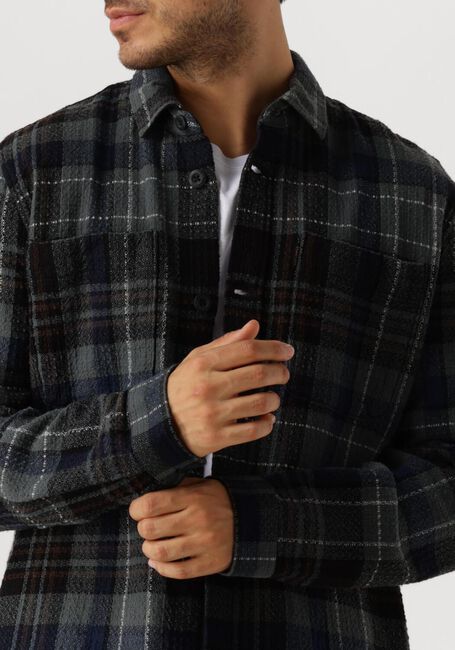 PME LEGEND Chemise décontracté LONG SLEEVE SHIRT DOBBY MATTWEAVE en gris - large