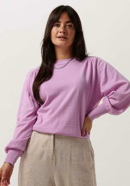 Paarse MSCH COPENHAGEN Trui MSCHKAILANI PULLOVER - large