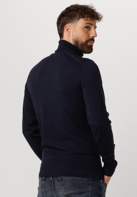 CALVIN KLEIN Col roulé MERINO TURTLE NECK Bleu foncé - large