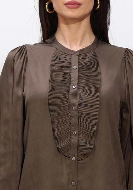 Taupe NEO NOIR  ZOLA BLOUSE - large