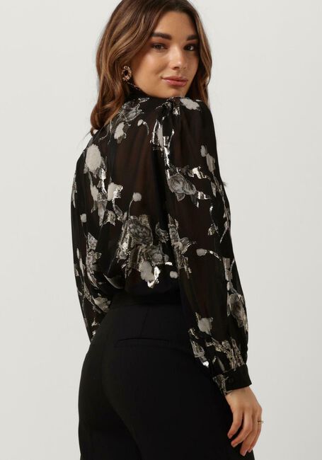 Zwarte LEVETE ROOM  LR-VIVA 2 SHIRT - large