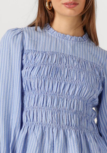 NEO NOIR POSSA TWIST STRIPE BLOUSE Blouses en bleu - large