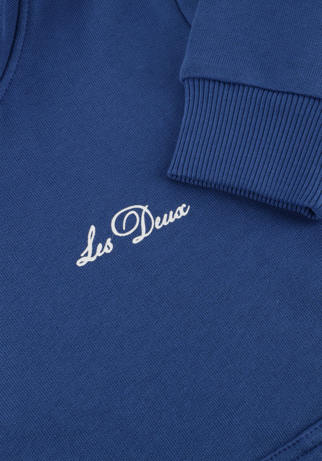 Blauwe LES DEUX Trui WEST SIDE HOODIE KIDS - large