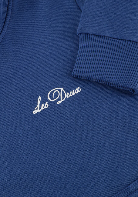 LES DEUX Pull WEST SIDE HOODIE KIDS en bleu - large