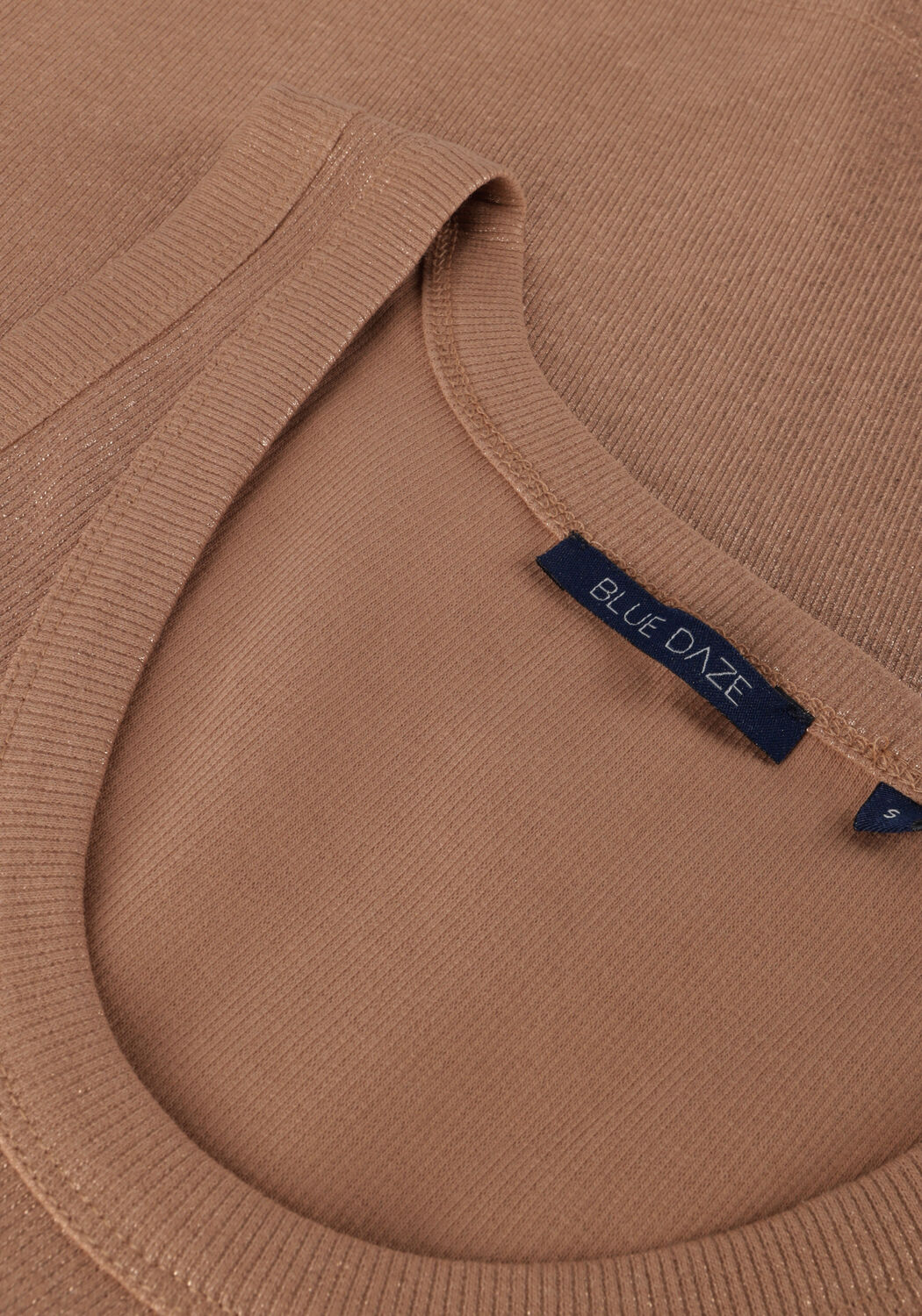 SUMMUM Haut RIB TANKTOP COTTON RIB Sable - large