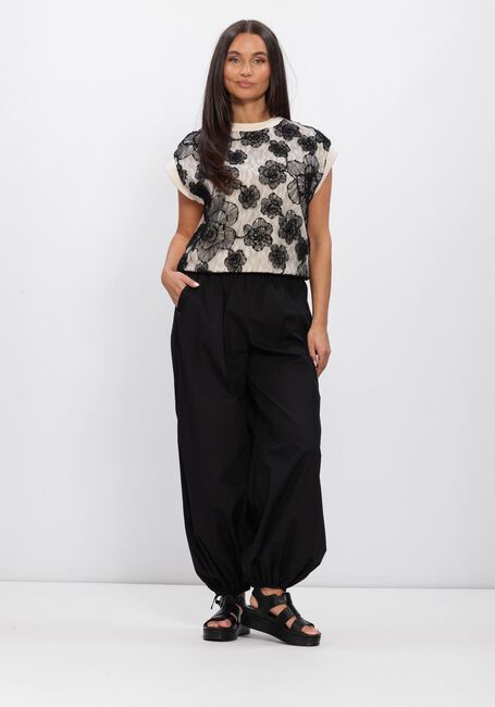 SUMMUM TOP BIG FLOWER Hauts & T-shirts Blanc - large