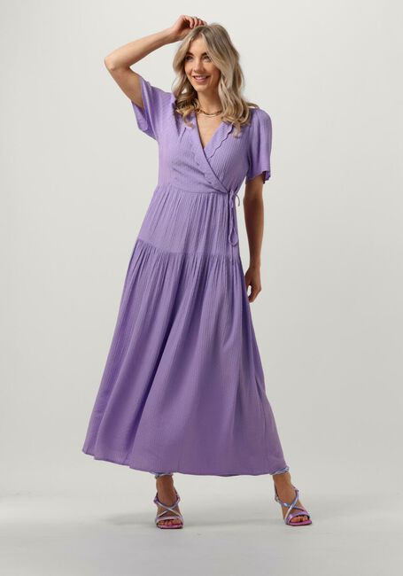 Y.A.S. Robe maxi YASSCULA SS ANKLE WRAP DRESS S Lilas - large