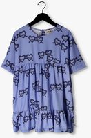 CARLIJNQ Mini robe SUNNIES - FLARED DRESS 3/4 SLEEVES en bleu - medium