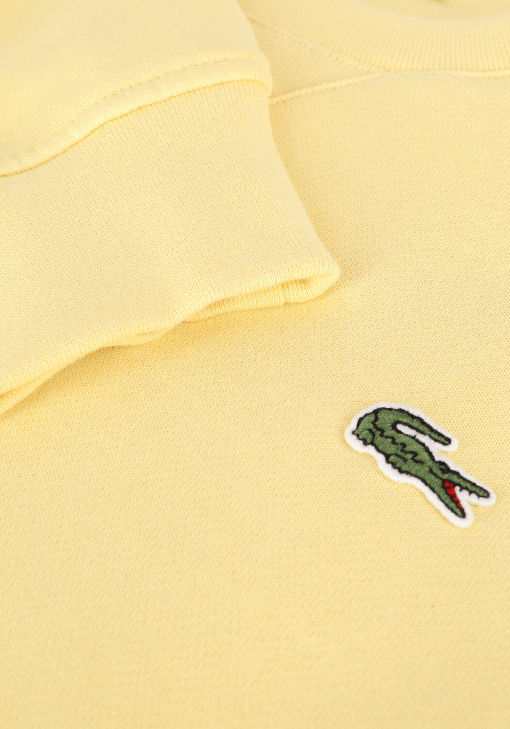 Gele LACOSTE Sweater 1HS1 MEN'S SWEATSHIRT 1121 - large