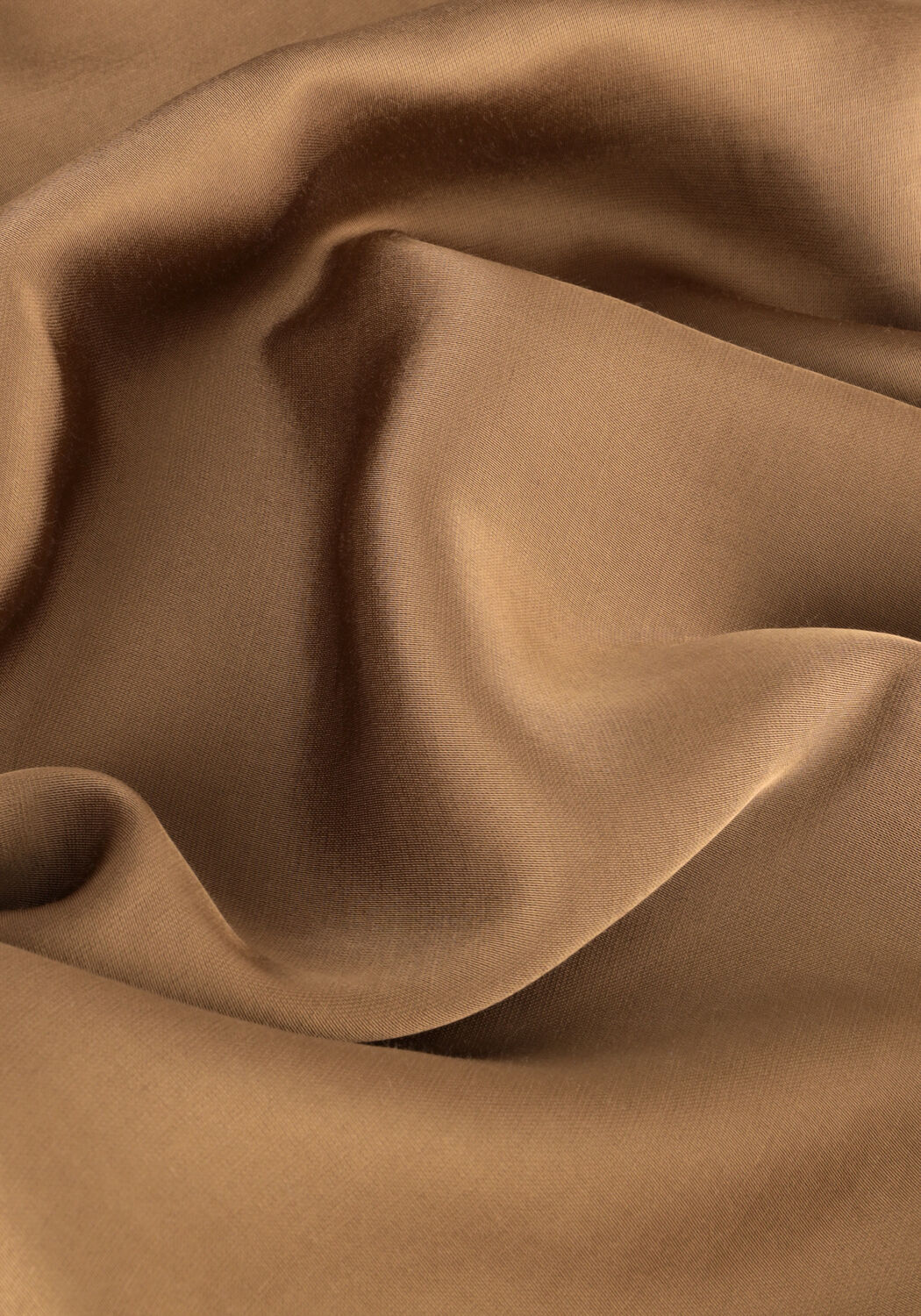 MINUS SELVA V-NECK PUFF HALF SLEEVE BLOUSE Blouses en camel - large