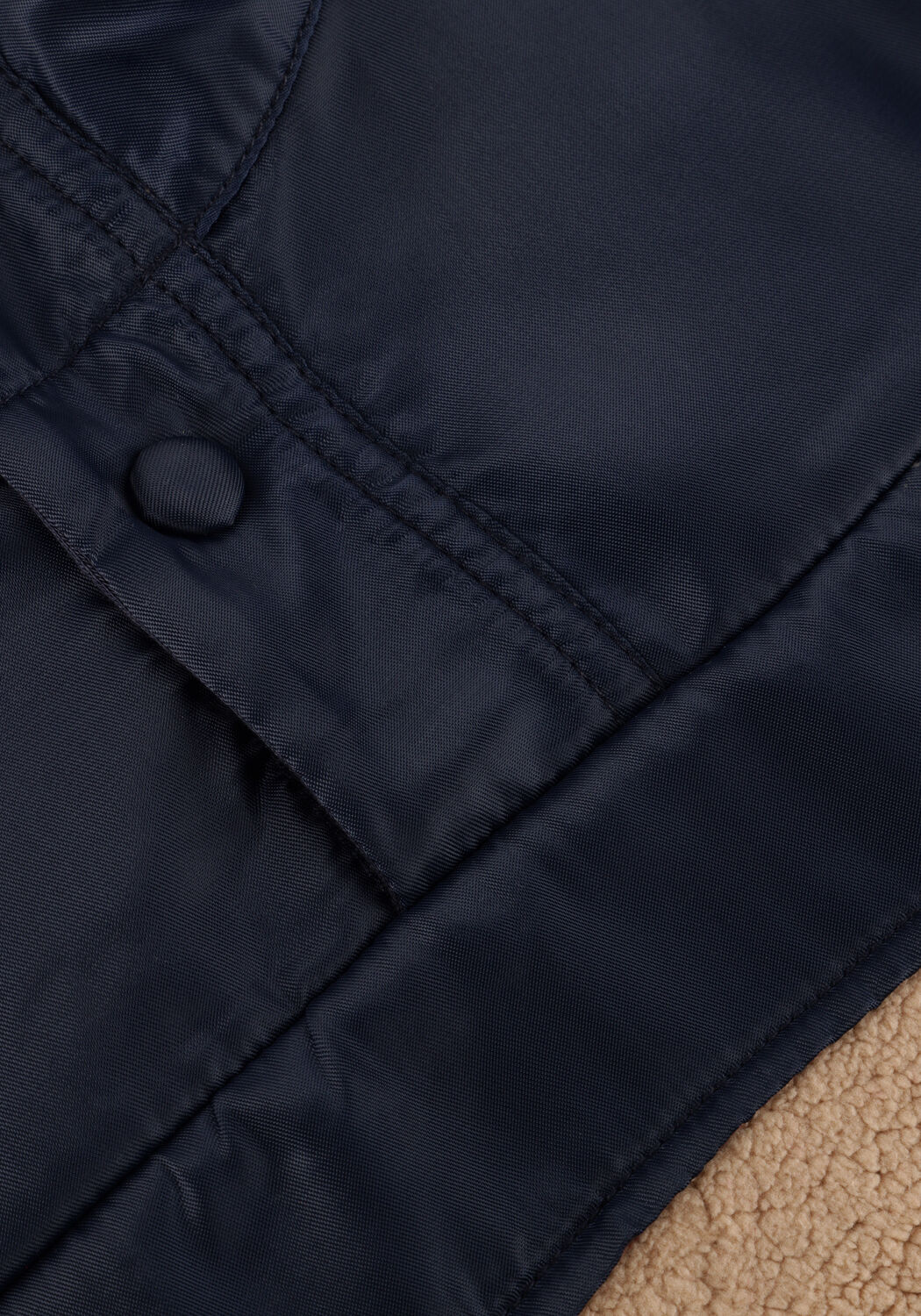 MR.LOUTRE Manteau Teddy OLAN en multicolore - large