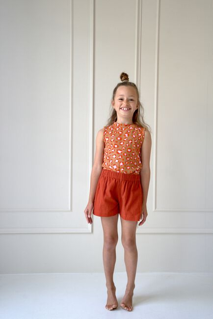 Oranje JACKY SUE Jeans MAE SHORT - large