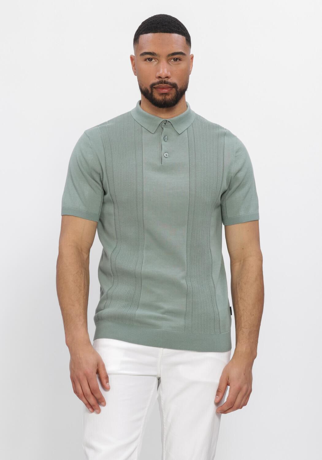 Groene SAINT STEVE Polo FRIEDERICH - large