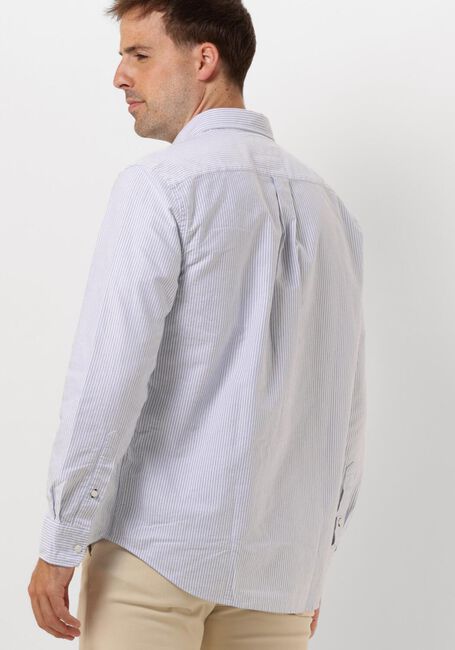 Blauwe TOMMY HILFIGER Casual overhemd HERITAGE OXFORD STRIPE RF SHIRT - large