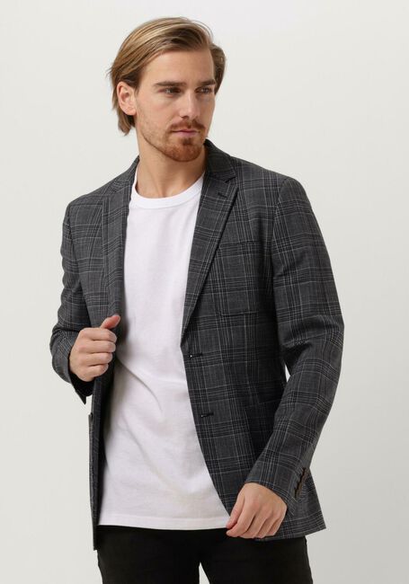 Donkerblauwe SELECTED HOMME Colbert SLHSLIM-KNOX CHECK BLZ B - large
