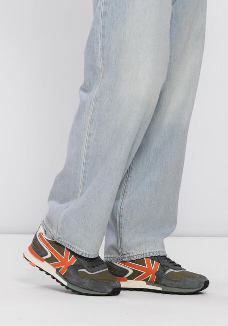 KAOTIKO Baskets basses ORBIT MAN en vert - large