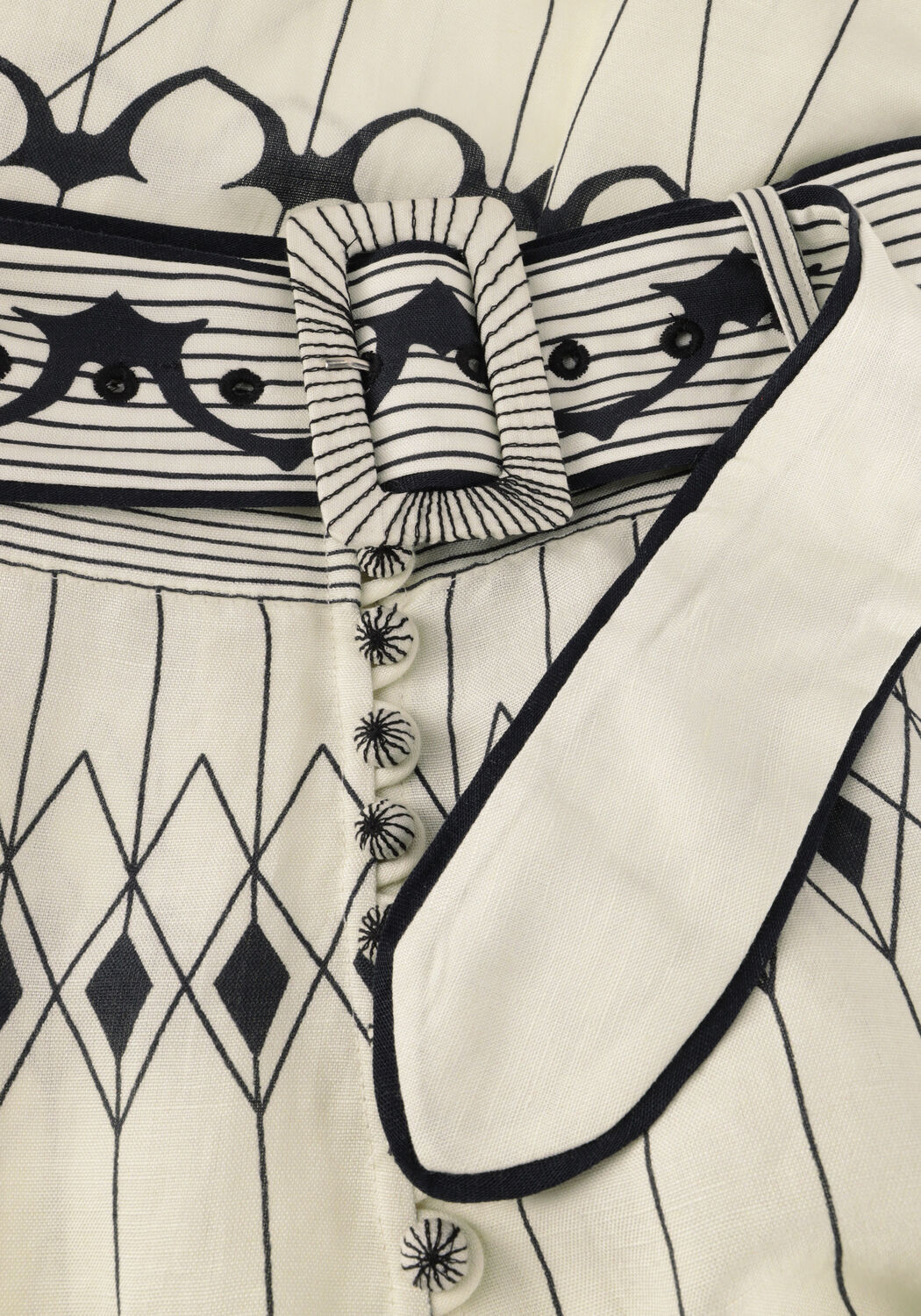 SCARLETT POPPIES Jupe maxi PAULA &Eacute;cru - large